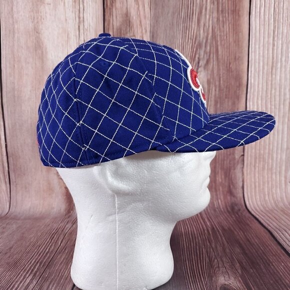 Rare Roots Canada x New Era 59FIFTY depuis 73 Blue Stitched Embroidery Hat 7 1/4 - Picture 5 of 14